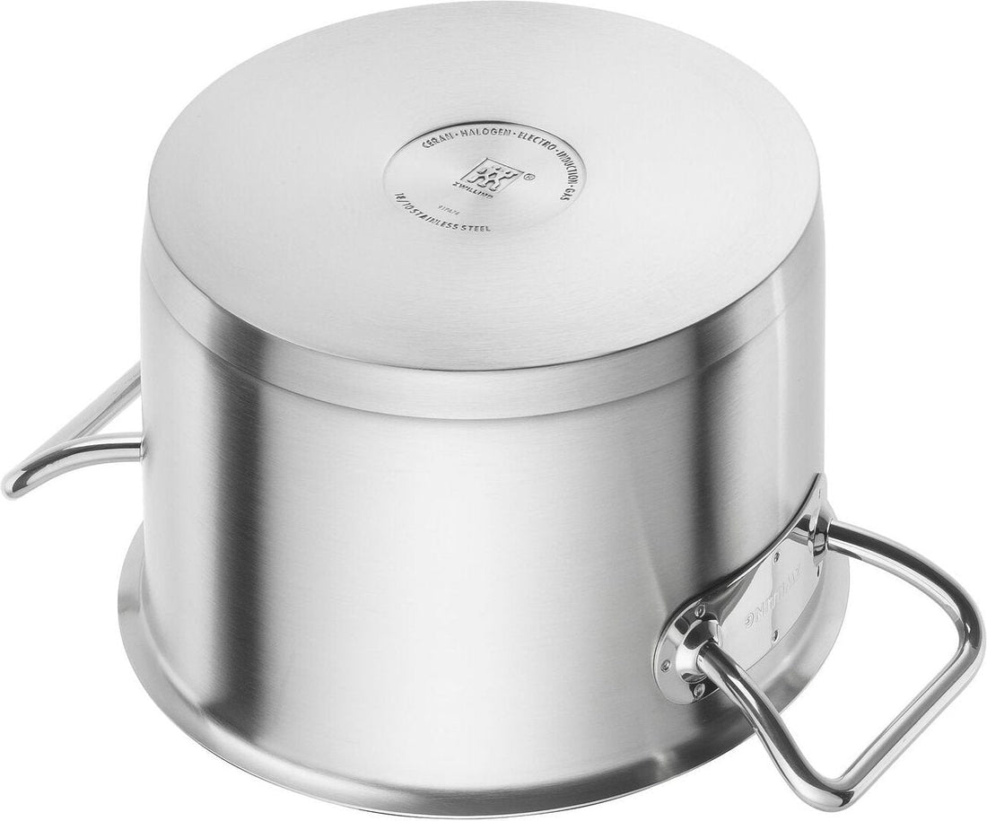 Zwilling - Twin Pro 6.5 QT Stainless Steel Stock Pot with Lid - 65123-240