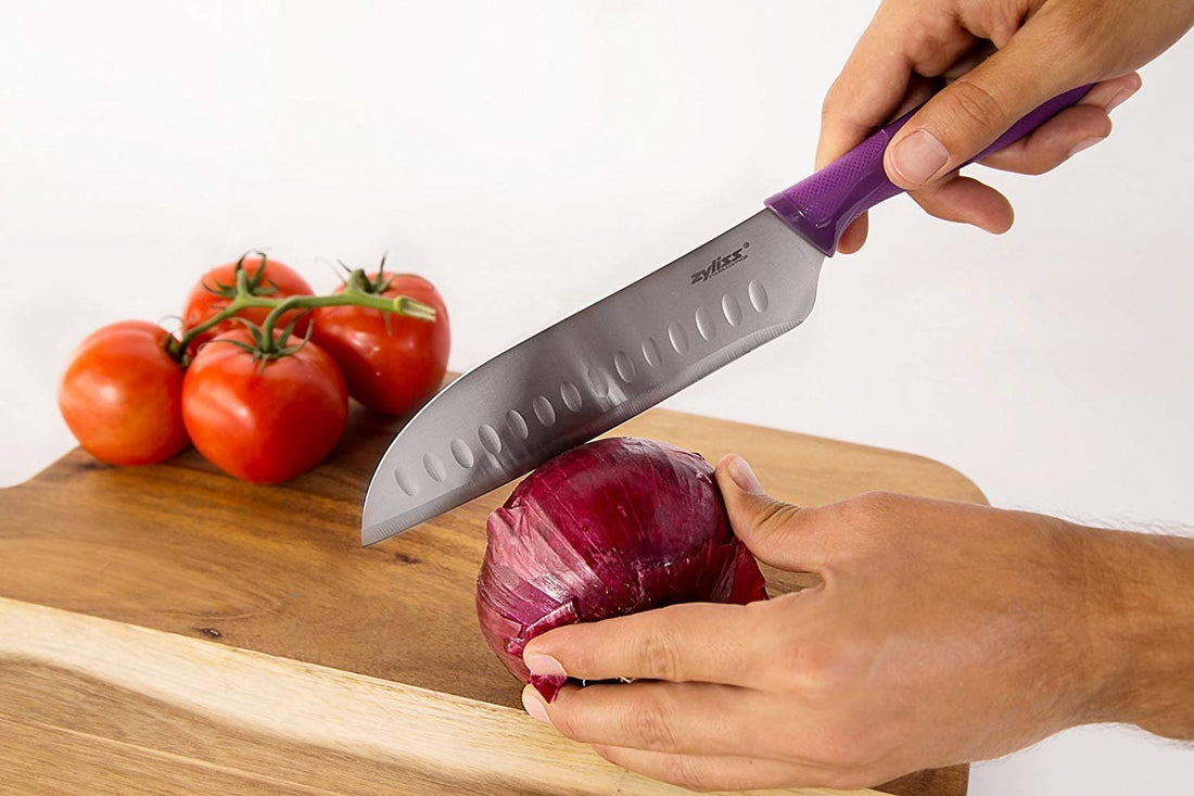 Zyliss - 6 Piece Kitchen Knife Set with Sheath Covers - ZE920144U