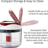 Zyliss - Easy Pull Manual Food Processor - ZE910015U