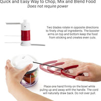 Zyliss - Easy Pull Manual Food Processor - ZE910015U