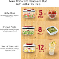 Zyliss - Easy Pull Manual Food Processor - ZE910015U