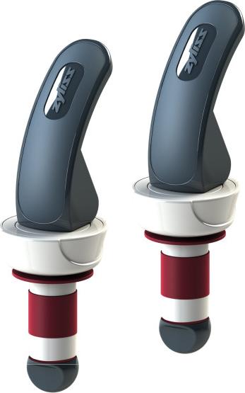 Zyliss - Set of 2 Easy Seal Bottle Stoppers Grey/Red - ZE990043U